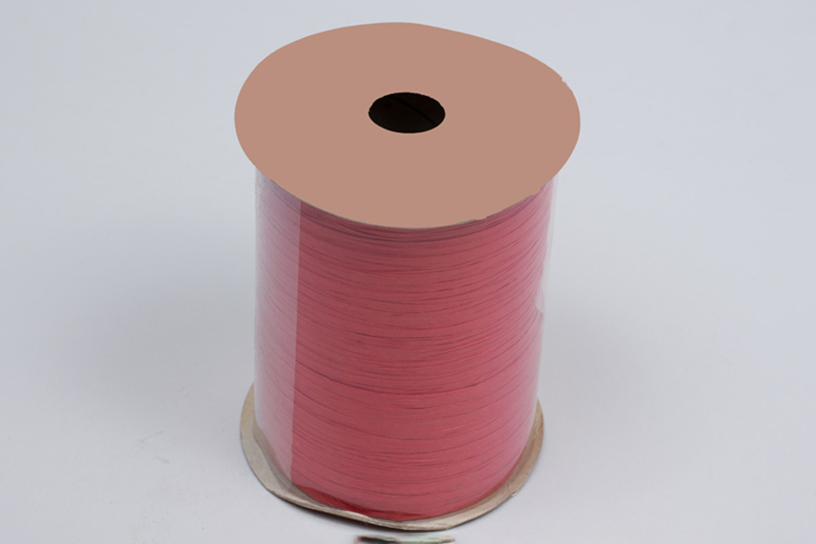 100YD RED PAPER RAFFIA