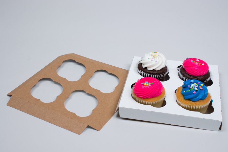 4 CUP REGULAR CUPCAKE INSERTS