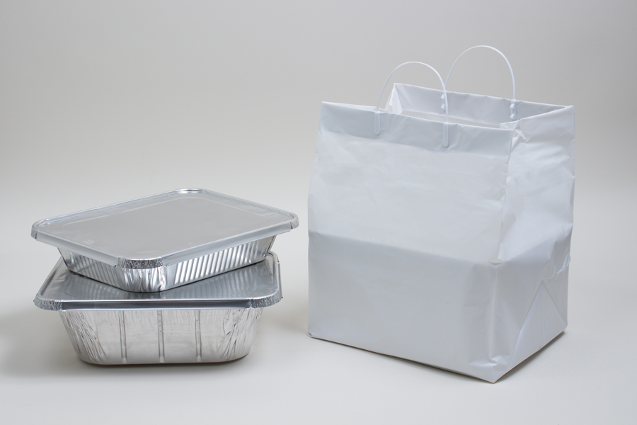 Plastic Catering and To-go Bags - Catering Side by Side Bag #SCSLWTQD