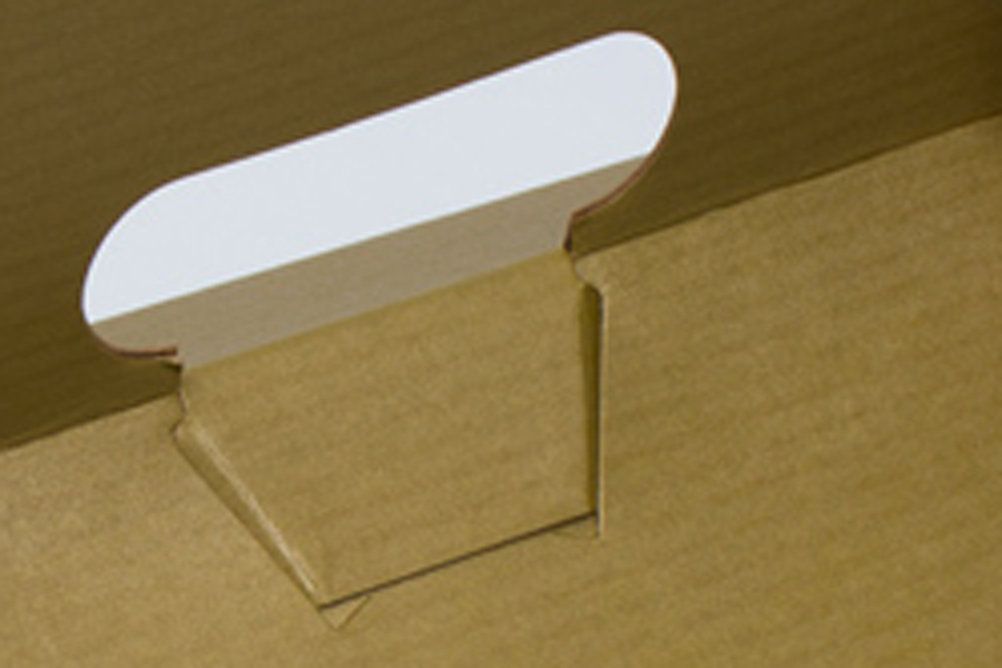 8-7/8 x 5 x 3-1/2 GOLD PINSTRIPE GABLE BOX 5LB