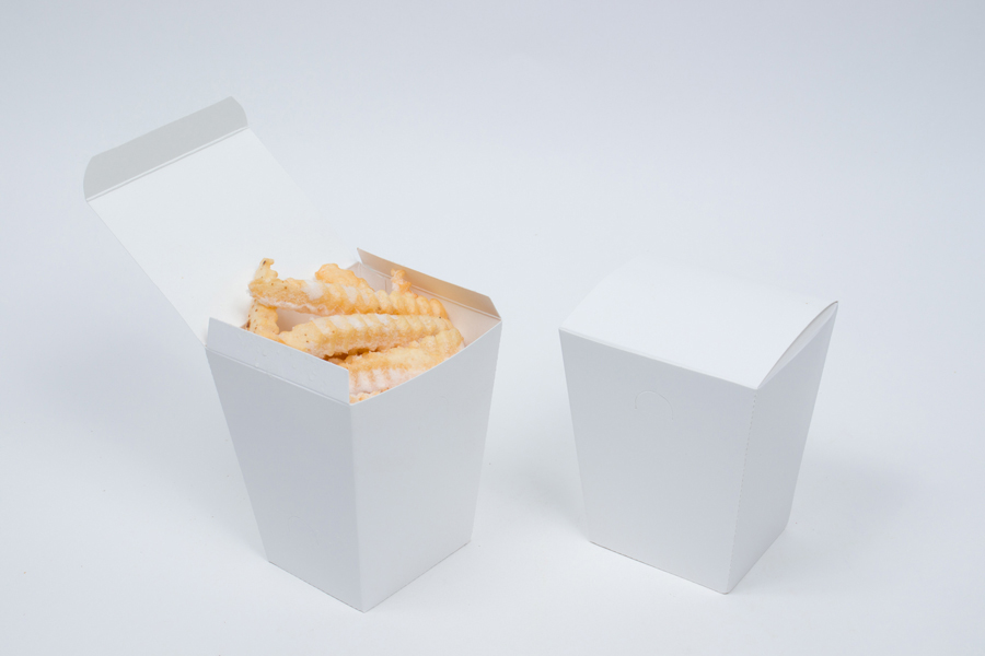 3 x 2-5/8 x 5 WHITE HANDI-SNAK BOX