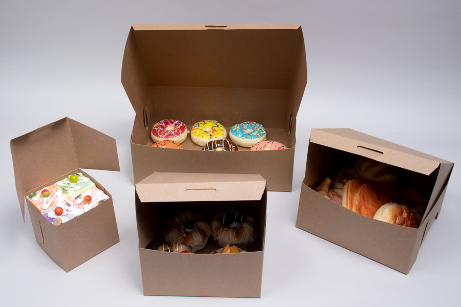 Bakery Boxes - Natural Kraft