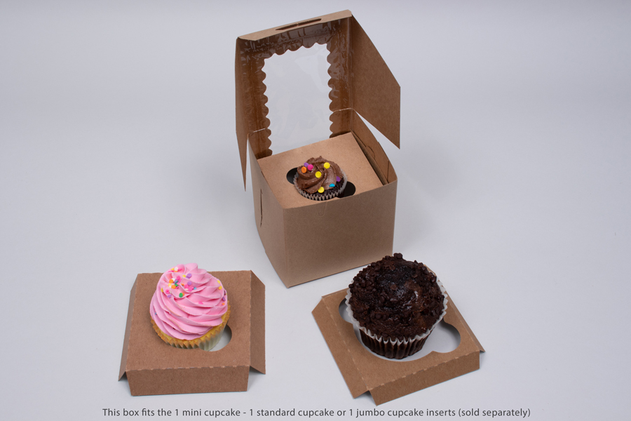 Cupcake Cake Window BoxesPremium QualityCake Decorating Craft4 x Tray