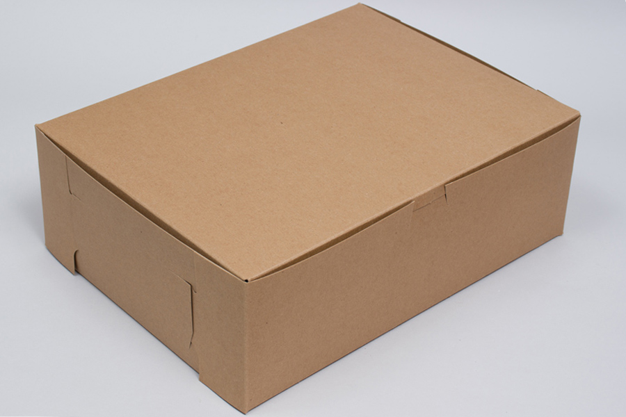7 x 5 x 3 NATURAL KRAFT ONE-PIECE BAKERY BOXES