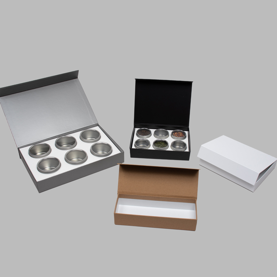 Rigid Magnetic Boxes with Optional Tins