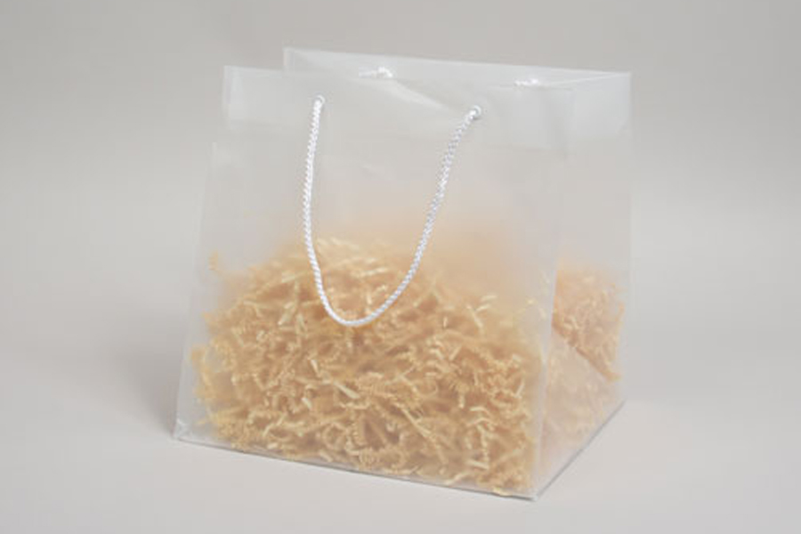 Plastic Catering and To-go Bags - Catering Full Tray Bag #SLVXWTVB