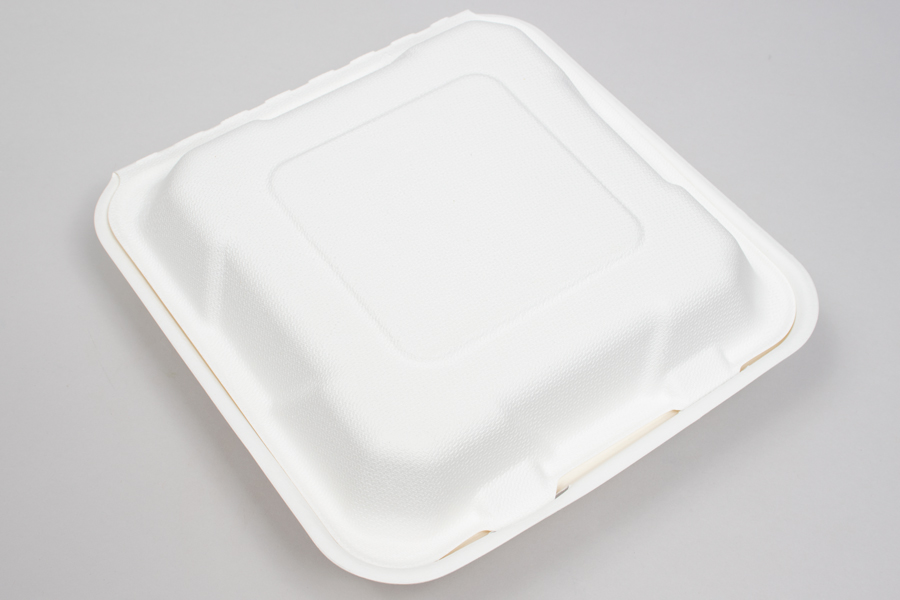 9 x 6 x 3 Compostable Fiber Clamshell Food Container - Hoagie Box - GBE  Packaging Supplies - Wholesale Packaging, Boxes, Mailers, Bubble, Poly Bags  - Product Packaging Supplies