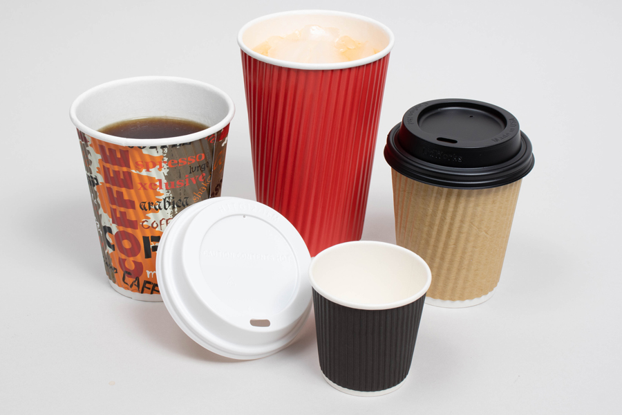 MC - Beverage - Ripple Paper Cups