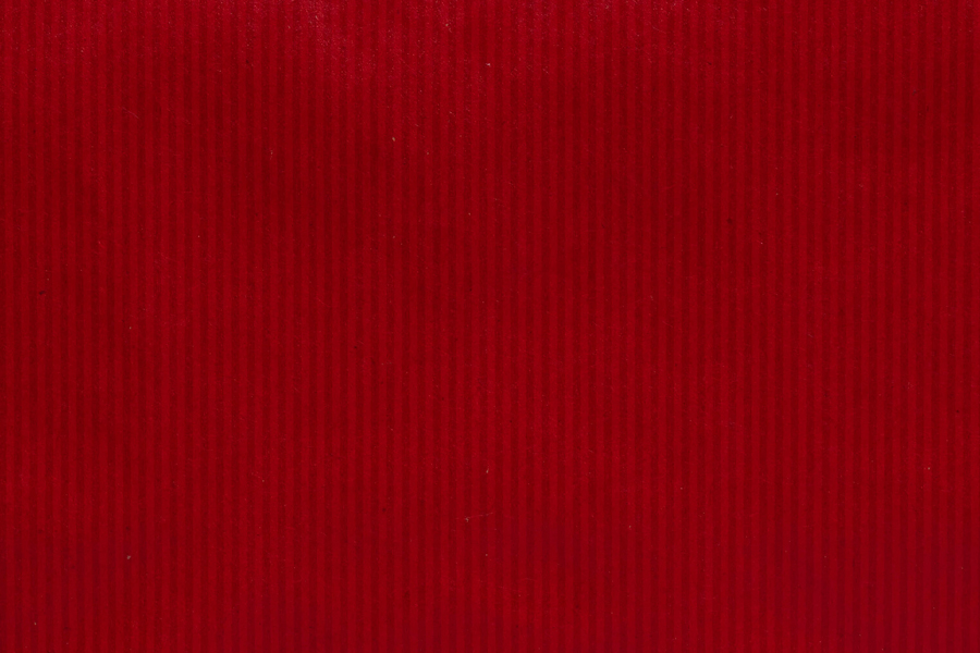5.5 x 3.25 x 8.37 REALLY RED MATTE SHADOWSTRIPE PAPER BAGS
