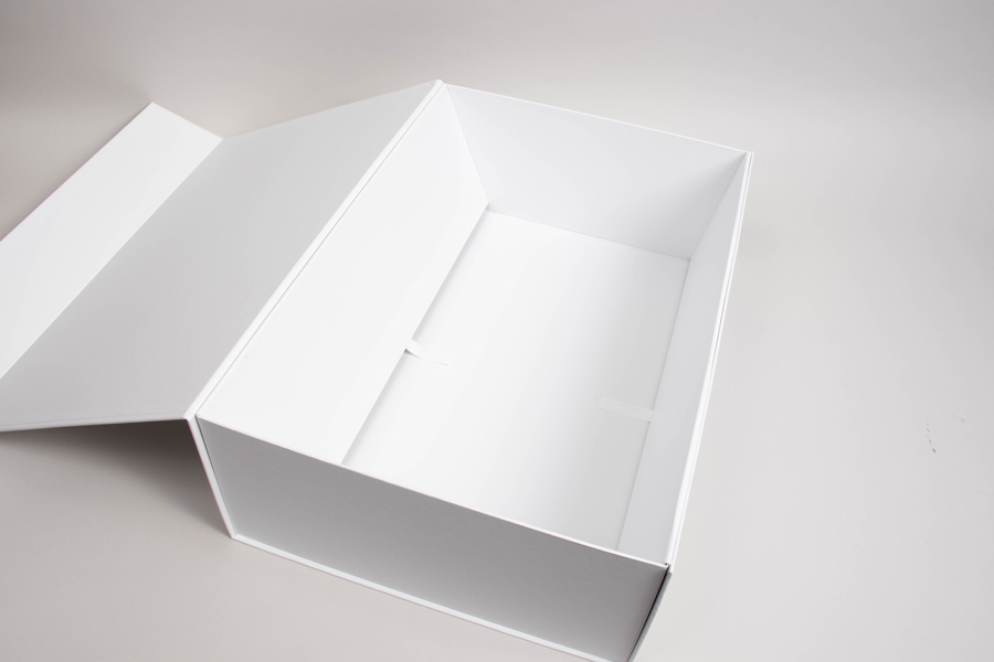 18 x 12 x 5-3/4 PLUS-Series™ 7-Flap Collapsible Matte White
