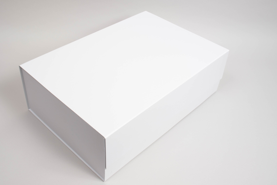 18 X 12 X 5-3/4 PLUS-SERIES™ 7-FLAP COLLAPSIBLE MATTE MAGNETIC GIFT BOXES