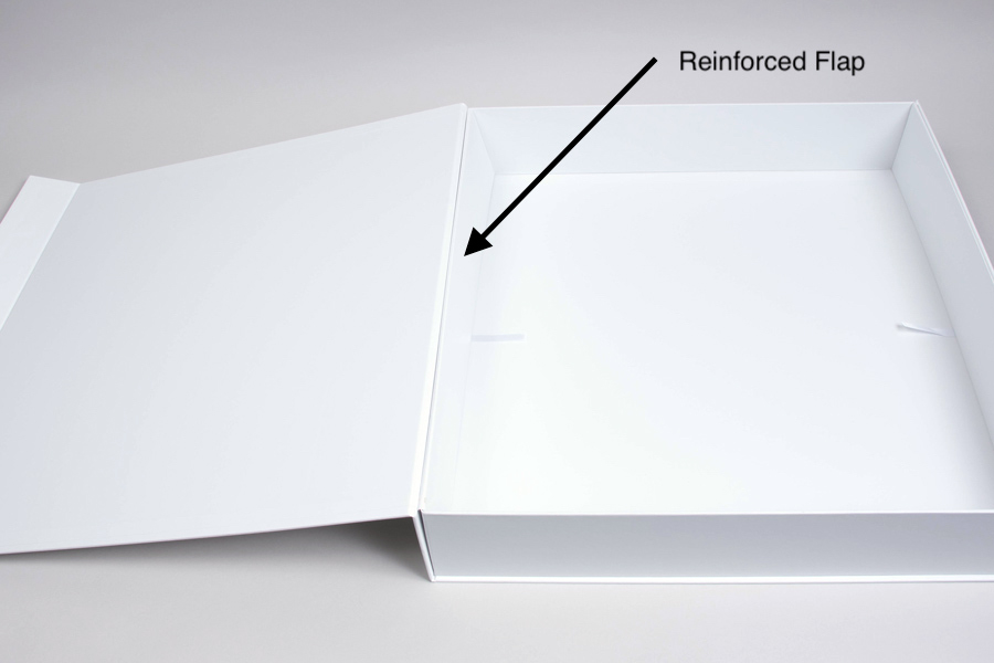 11-13/32 X 7-1/2 X 2 PLUS-SERIES™ 7-FLAP COLLAPSIBLE MATTE MAGNETIC GIFT BOXES