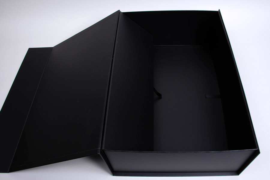 18X12X5-3/4 PLUS-SERIES™ 7-FLAP COLLAPSIBLE MATTE MAGNETIC GIFT BOXES