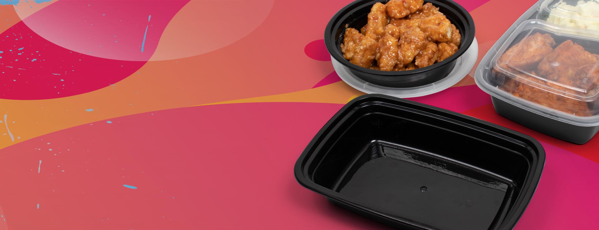 Plastic Food Takeout Containers