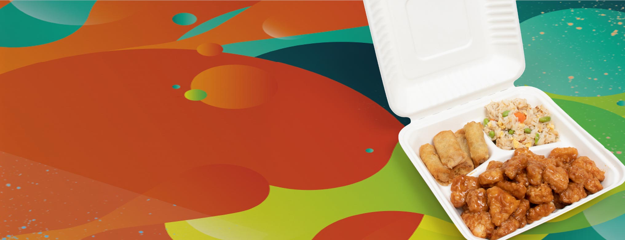 Bagasse Compostable Takeout Boxes