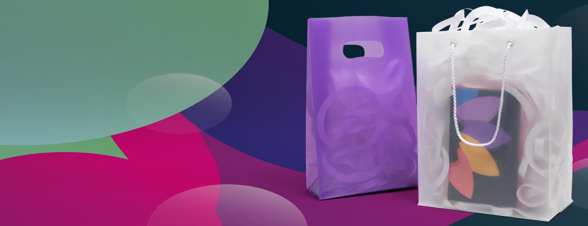 Frosted Plastic Bags
