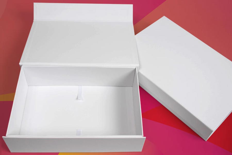 Premium Glossy White Gift Boxes