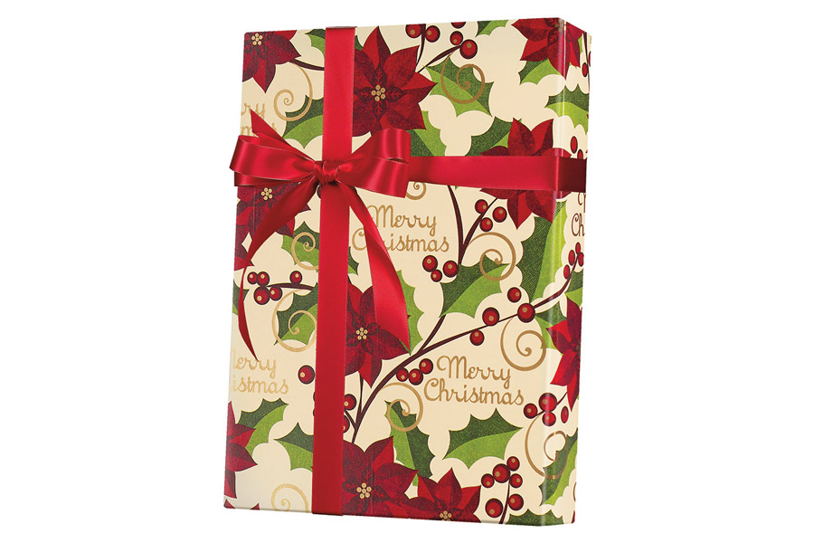 24-in x 100-ft A VERY MERRY CHRISTMAS GIFT WRAP (X5494)