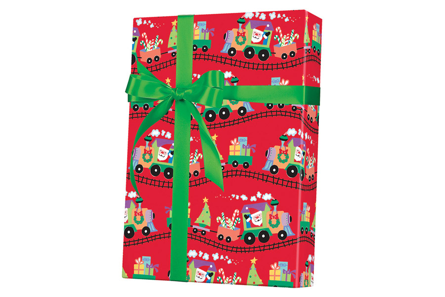 18in x 417ft Santa Express Christmas Gift Wrap