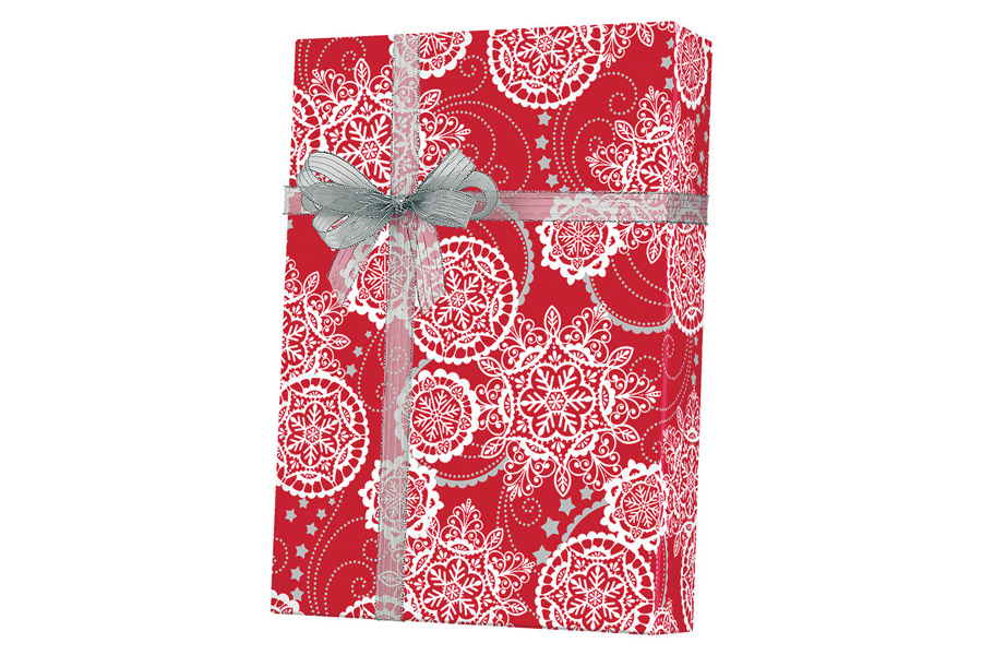 Western Holiday Christmas Gift Wrap 1/2 Ream 417 ft x 24 in