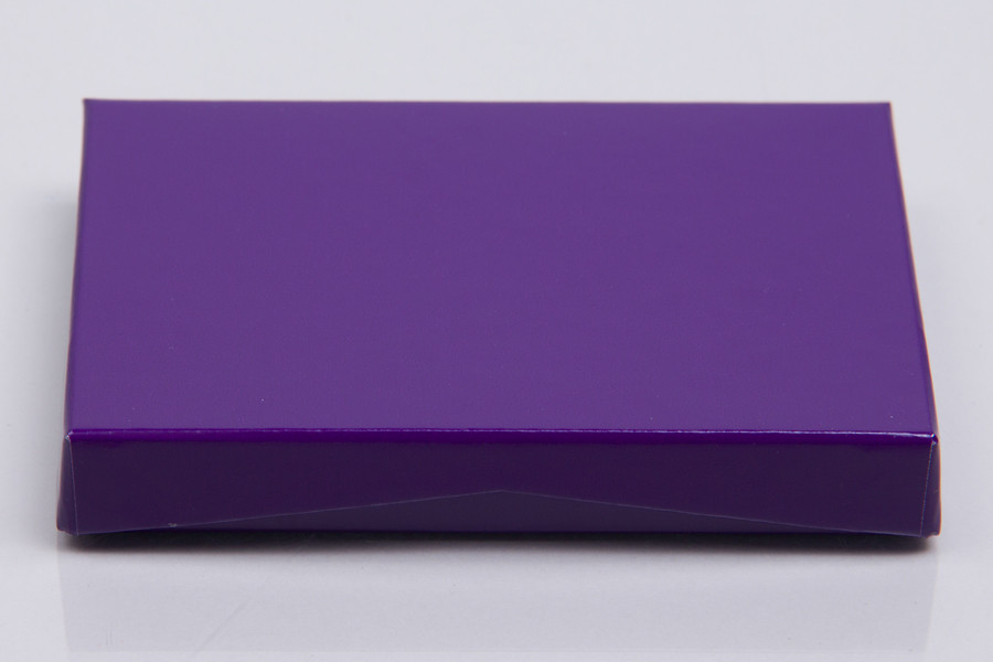 4-5/8 x 3-3/8 x 5/8 PURPLE ICE GIFT CARD BOX WITH PLATFORM INSERT