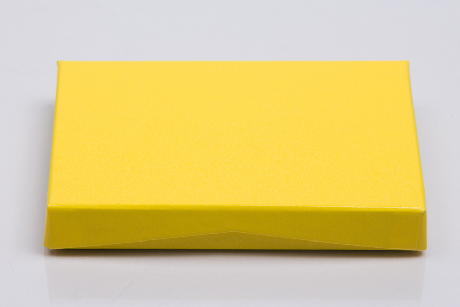 4-5/8 x 3-3/8 x 5/8 YELLOW ICE GIFT CARD BOX WITH PLATFORM INSERT