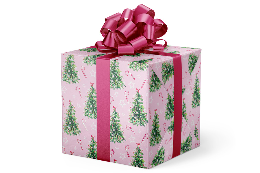 24-in x 417-ft CANDY LAND GIFT WRAP (GW-9447)