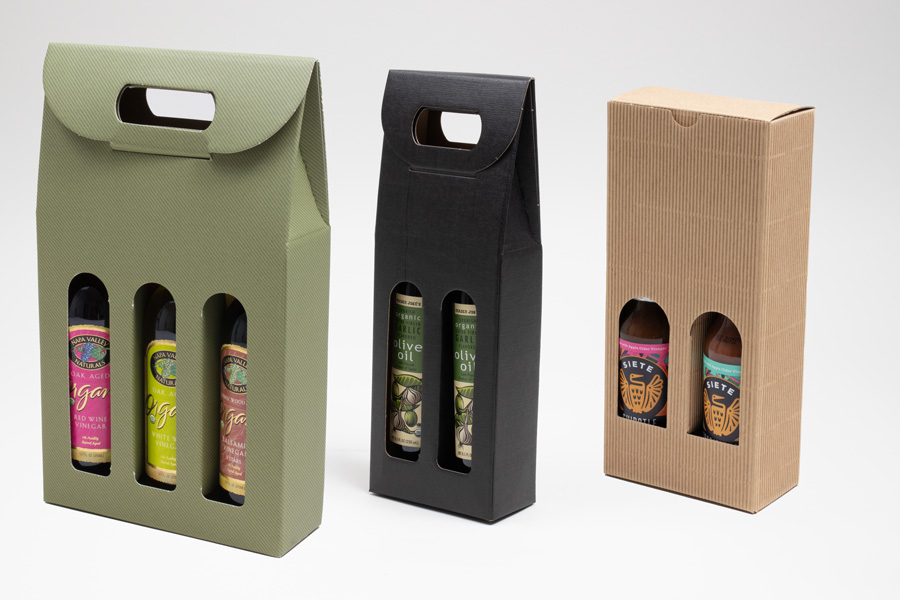Gourmet Bottle Boxes & Carriers