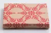 4-5/8X3-3/8X5/8 KRAFTY RED SNOWFLAKE PAPER POP UP INSERT