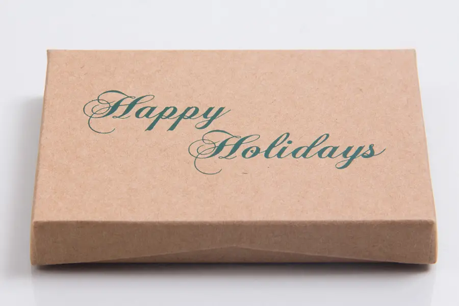 4-5/8X3-3/8X5/8 KRAFTY HOLIDAY PAPER POP UP INSERT
