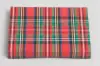 4-5/8X3-3/8X5/8 TARTAN (RED PLAID) PAPER POP UP INSERT