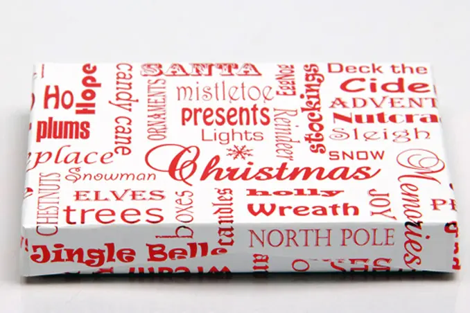 4-5/8X3-3/8X5/8 PEARL CHRISTMAS MEMORIES PAPER POP UP INSERT