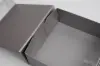 6X6X2-3/4  MATTE SILVER MAGNETIC BOX