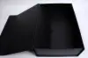 18X12X5-3/4 MATTE BLACK PLUS-SERIES 7-FLAP MAGNETIC BOX