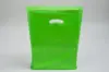 15X18X4 CITRUS GREEN GLOSS PLASTIC BAGS