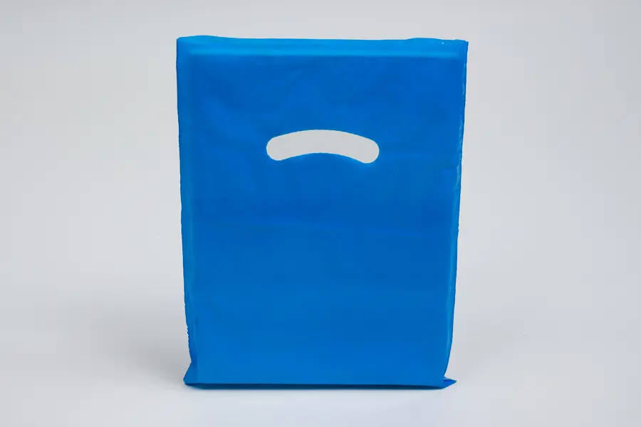 9X12 DARK BLUE GLOSS PLASTIC BAGS