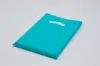 12X15 TEAL GLOSS PLASTIC BAGS