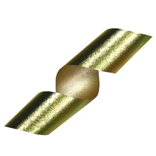 <3/4X250 METALLIC TONE GOLD