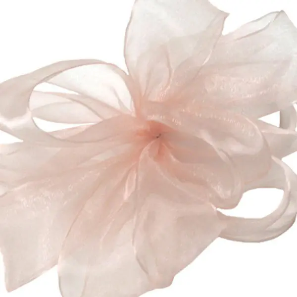 1.5"X100YDS SHEER RIBBON PEACH