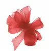 1.5"X100YDS SHEER RIBBON RED