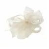 1.5"X100YDS SHEER RIBBON CREAM