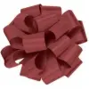5.5" POLY POM BOW-BURGUNDY PF9