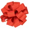 5.5"POLY POM BOW-RED PF9
