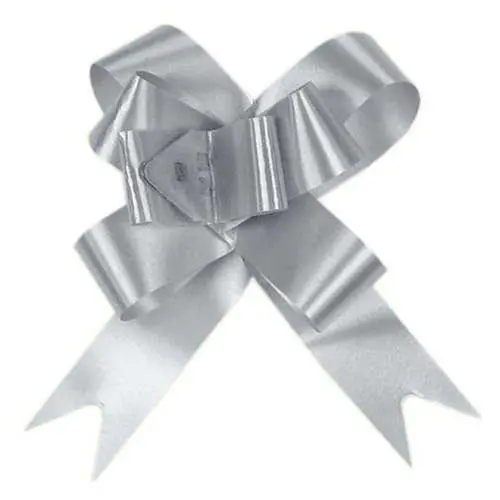 270-01FS 4.5" BTFLY BOW MET. SILVER