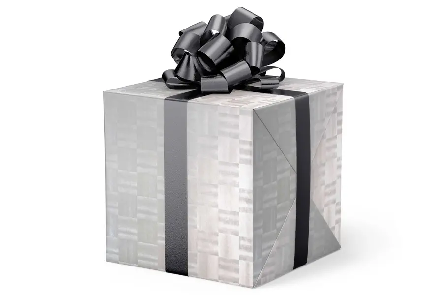 24X417 GW-0829 S6 PALE SILVER TARA FOIL EMBOSSED