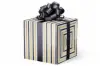 24X417 GW-9429 S2 GOLD & BLACK STRIPES