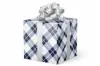 24X417 GW-9106 S5 NAVY/GOLD PLAID