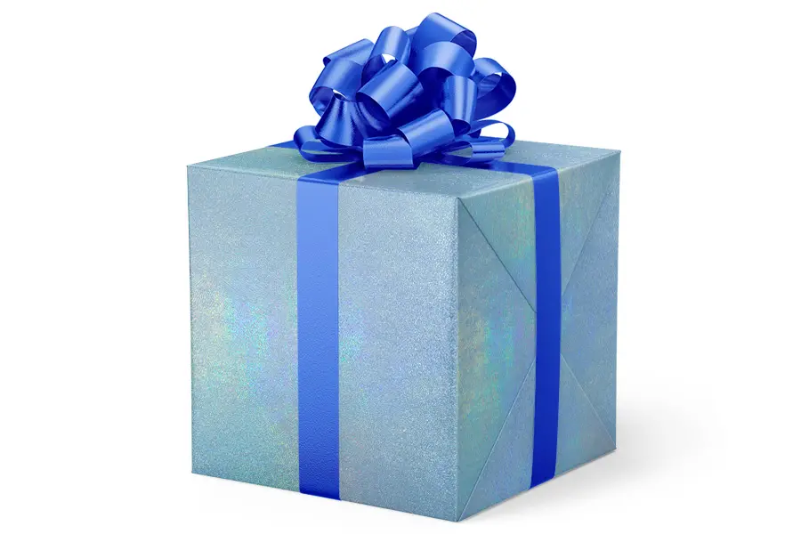 24X417 GW-9470 S9 SOLID BLUE ON HOLOGRAPHIC