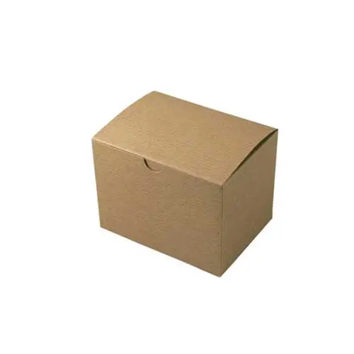 6X4.5X4.5 NATURAL KRAFT GIFT BOX