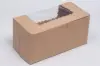 8X4X4 CUPCAKE BOX KRAFT-WINDOW